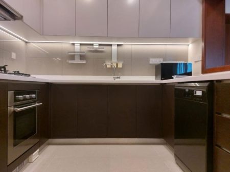 Kitchen - Cinnamon Life Residence Tower 2 Bedrooms Apartment For Sale In Colombo 02 