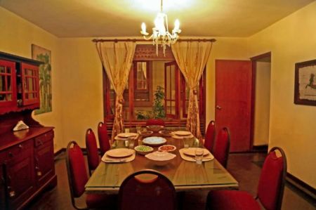 Dining room - 04 Bedroom Furnished 03 Storied Villa for Rent in Rajagiriya (A2968)