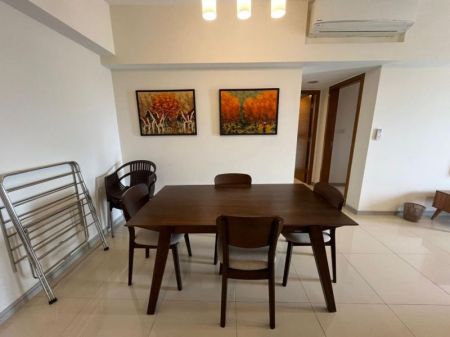 Dining room - Havelock City - 01 Bedroom Furnished Apartment for Rent in Colombo 05 (A1347)