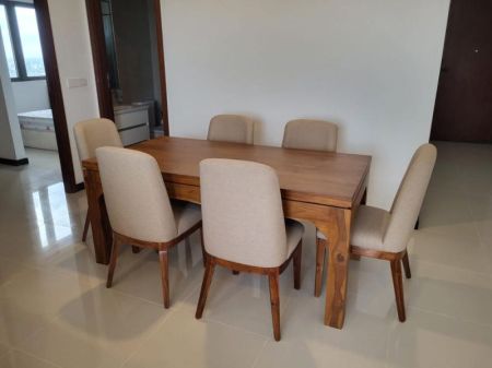 Dining room - Colombo 2 Tri Zen 03 Bedroom Higher Floor Brand New Apartment For Rent