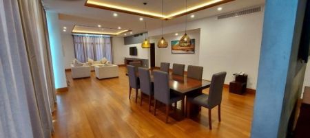 Dining room - Seylan Tower - 03 Bedroom Furnished Apartment for Rent in Colombo 03 (A774)