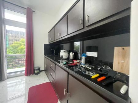 Kitchen - 2 Bedroom Fully Furnished Apartment short-Term Rental in Dehiwala