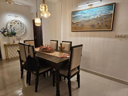 Dining room - RENT | 3 Bedroom Apartment | ICONIC 110 - Rajagiriya