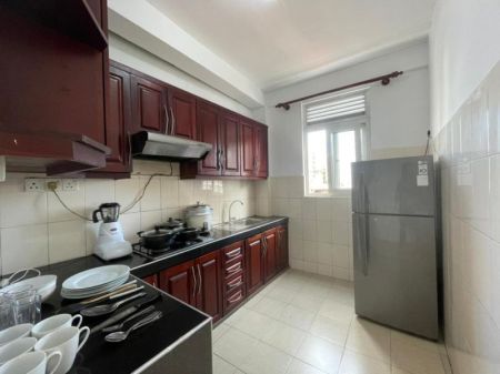 Kitchen -  2-Bedroom Fully Furnished Apartment long-Term Rental in Wellawatta