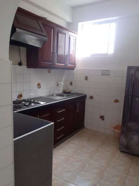 Kitchen - Fully Furnished 2 Bedroom Apartment long-Term Rental in wellawatta