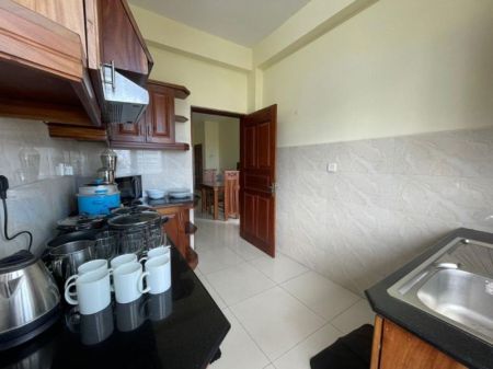 Kitchen - Fully Furnished 3 Bedroom Apartment short-Term Rental in Wellawatta