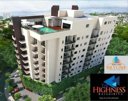 Exterior - The Highness - 03 Bedroom Furnished Apartment for Sale in Rajagiriya (A380)