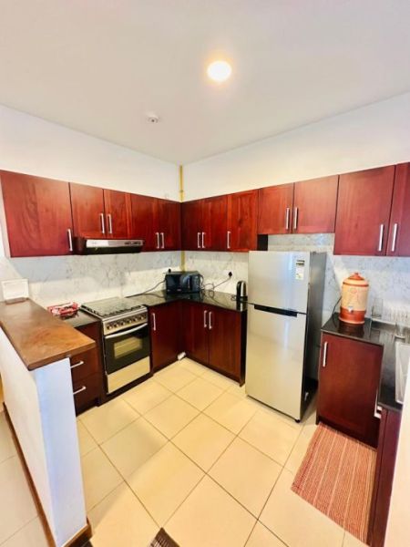 Kitchen - 2 Bedroom furnished apartment for rent in Malabe / Orchid apartments 2