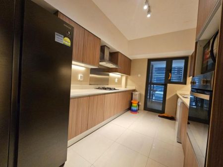 Kitchen - Havelock City - 03 Bedroom Furnished Apartment for Rent in Colombo 05 (A270)