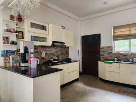 Kitchen - Modern Two-Story, Three-Bedroom House in Rathdolugama