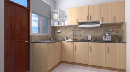 Kitchen - (A38342) Barrington Towers - 04 Rooms Unfurnished Apartment for Sale