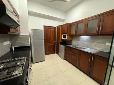 Kitchen - Capital Residences  3BR Apartment For Rent in Colombo 07 - EA565