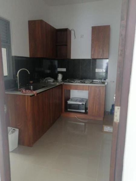 Kitchen - Elixia 3C'S - Semi-Furnished Brand New Apartment for Rent in Malabe - EA579