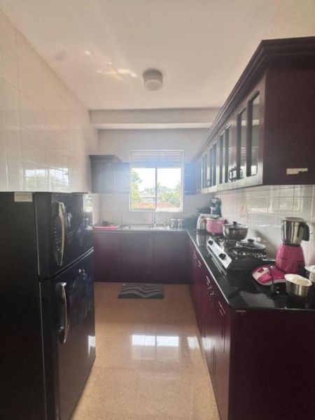 Kitchen - 3BHK Fully Furnished Apartment For Rental in Kalubowila.