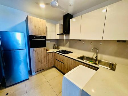 Kitchen - Luna Tower Fully Furnished Luxury  2 BR Apartment For Sale in Colombo 02