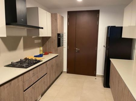 Kitchen - 447 Luna Tower - 03 Bedroom Furnished Apartment for Rent in Colombo 02 (A2636)