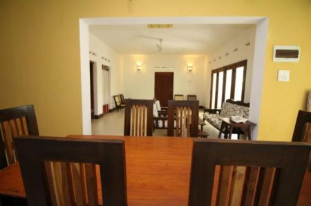 Dining room - 4 Bedroom tourist house for rent in Ahangama for Rs. 300,000 (Per Month)