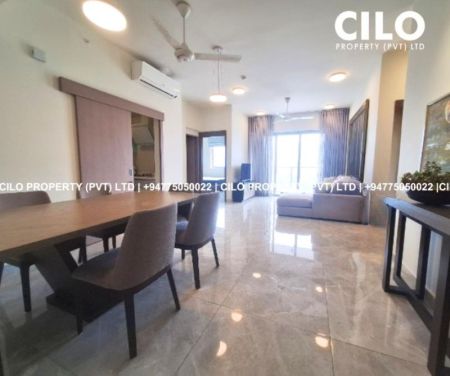 Dining room - 2 bedrooms ~ Diyawanna facing apartment at Rajagiriya for immediate rent 