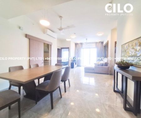 Dining room - 2 bedrooms ~ Diyawanna facing apartment at Rajagiriya for immediate rent 