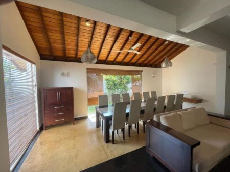 Dining room - Furnished Luxury House For Rent in Battaramulla 