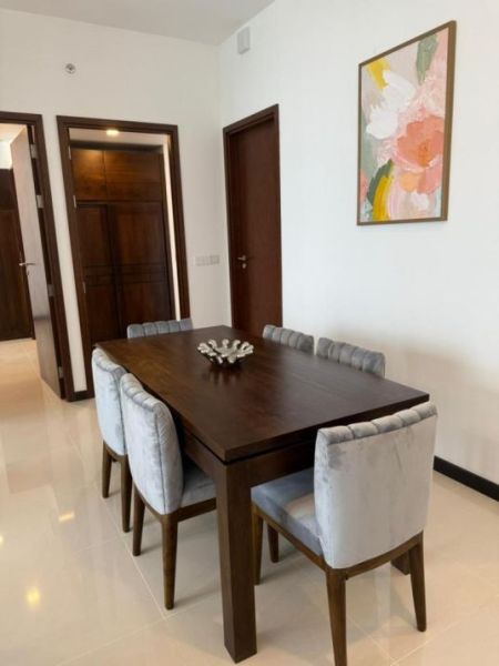 Dining room - Modern 3-Bedroom Apartment for Sale at Tri-Zen - Tower 3 for rent 