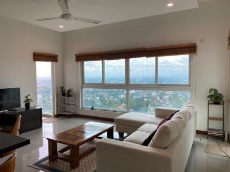 Living Room - (A41191)  Fairway Sky Gardens - 02 Rooms Furnished Apartment for Rent