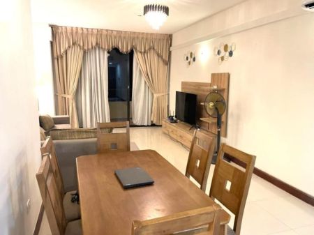 Dining room - Furnished Apartment for Rent in Crescat Residence