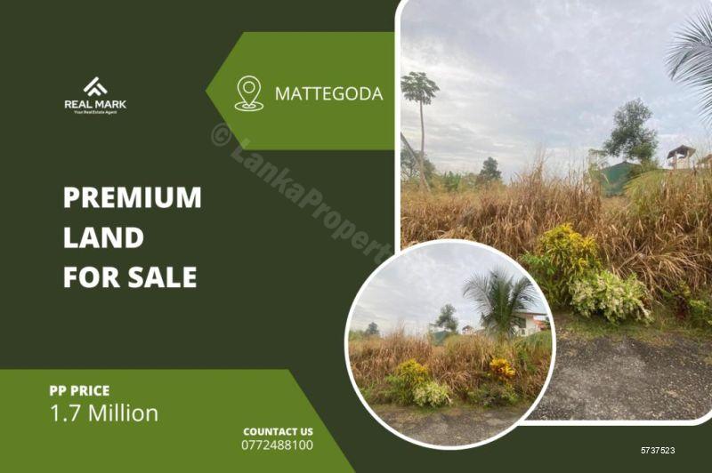 Mattegoda Bare Land for sale/rent