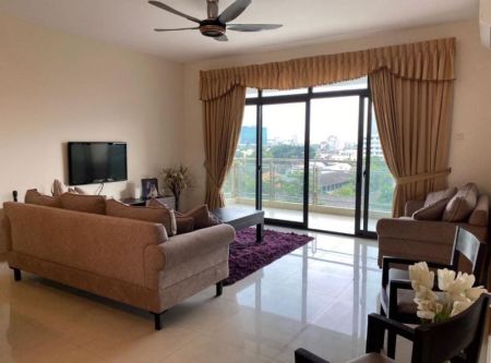 Living Room - - Havelock City Furnished Apartment for Rent - A38530 